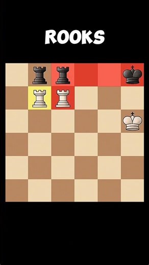 ⚔️ Rooks vs Rooks ⚔️ Chess Ranee -363 #shorts #chess #rook