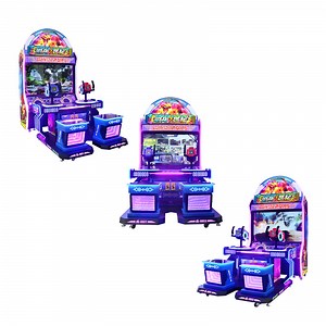 [Hot Item] Kids Coin Operated Arcade Shooting Gun Game Machine Indoor Target Arcade Shooting Game Machines