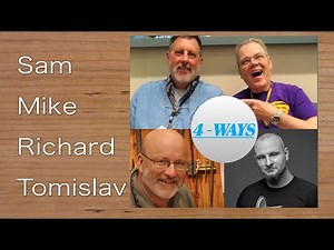 FOUR WAYS to turn a Container March 1st 2023 Woodturning with Sam Angelo