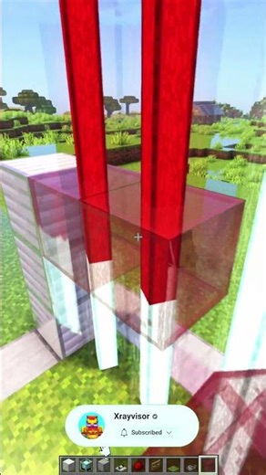 Minecraft Laser Door ⚡ (World's Smallest Violin)