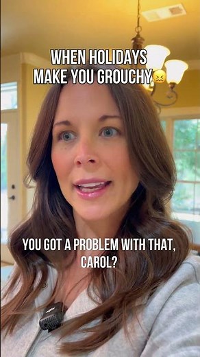 When holidays make you grouchy😖 #holidays #comedy #family #momlife