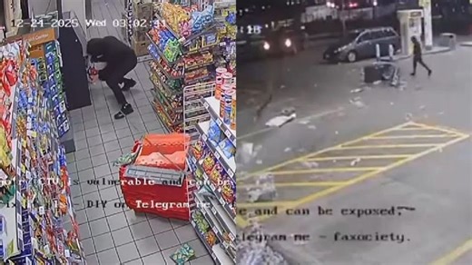 Texas: ladrones arrancaron cajero automático con ayuda de una camioneta, pero el botín se les cayó durante su huida [VIDEO]