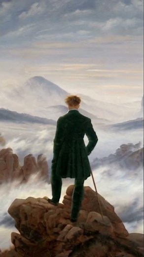 Caspar David Friedrich | Der Wanderer über dem Nebelmeer