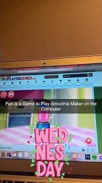 Fun is a Game to Play Smoothie Maker on the Computer