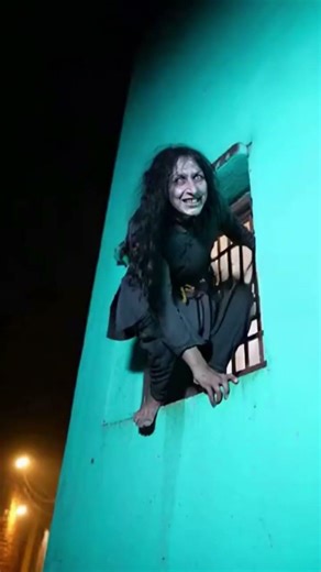 Crawling Witch vs Tiny Window 😱😂 | Falls Hilariously Every Time!