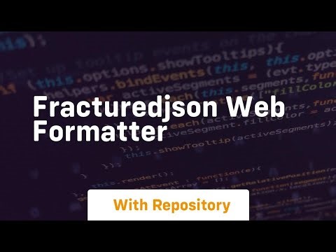 fracturedjson web formatter