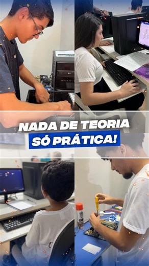 CR Profissionalizante on Instagram: "Quer ser o profissional que o mercado disputa? Então você precisa dominar o básico que não é nada básico: Informática Profissional na CR! 🛠️🖥️ 🔵 Sistemas Operacionais (Windows, Linux e MAC OS X), Word (Documentos), Excel (o queridinho das empresas), PowerPoint (Apresentações profissionais e com sincronia), Digitação, Montagem e Manutenção e aquele TCC de respeito. A gente entrega a formação completa pra você começar 2026 com o pé direito. 📅 Anota aí: Toda