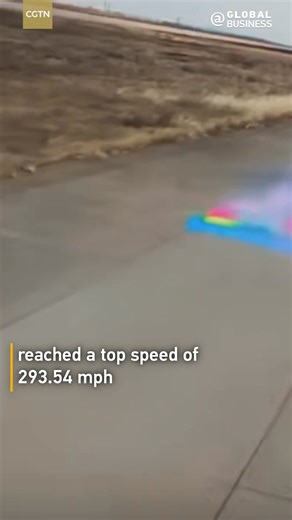 293 mph: The fastest EV is from China Chinese brand BYD's supercar recently reached 293.54 mph during testing in Germany, making it the fastest production-based electric vehicle in the world. #BYD #EV | CGTN Global Business