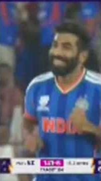 You are watching bumrah's bowling in final