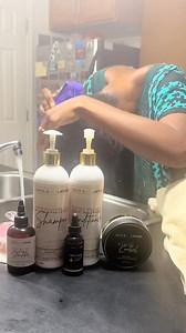 1.5M views · 2.8K reactions | Everything your hair needs on wash day—gentle cleanse, deep moisture, and frizz-free definition. Simple, complete, effective. | Bask & Lather Co | Facebook