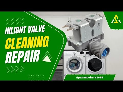 Washing Machine Inlet Valve Cleaning & Testing #valve #washingmachine #repair #airconditioner