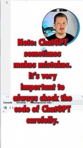 ChatGPT Coding - Draw Scatterplot with Regression Line in R! #rstats #RStudio #ChatGPT #AI #openai