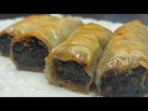 Posna baklava sa orasima i suhim šljivama