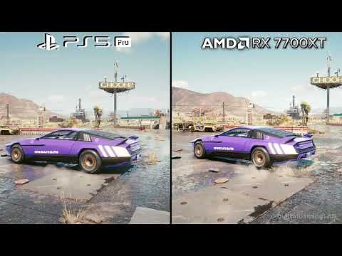 RX 7700XT vs PS5 PRO | The best comparison| 4K Ultra |