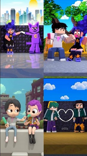 Rumi & Lily Drawning Mood Challenge (Minecraft x Kpop Demon Hunters) #minecraft #rumi
