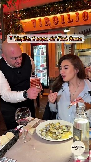 Virgilio Rome 🇮🇹🍽️ | Classic Roman Dining in Campo de’ Fiori