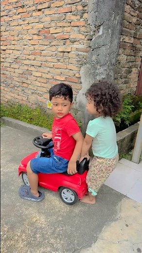 Little sibling crying because they can't come along‼️