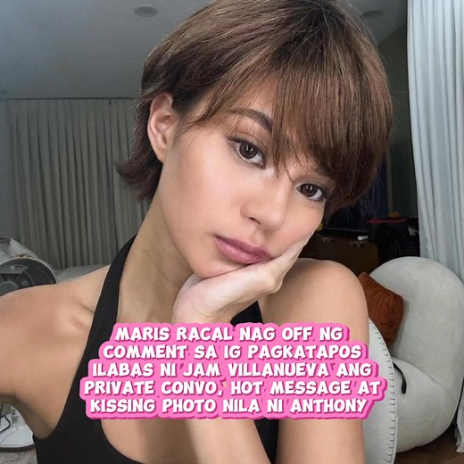 1.6M views · 8.4K reactions | Maris Racal nag turn off ng comment section sa IG pagkatapos ilabas ng ex girlfriend ni Anthony Jennings na si Jam Villanueva ang mga private message nila ni Anthony #AnthonyJennings #MarisRacal #jamvillanueva | Venielyn Rahman | Facebook
