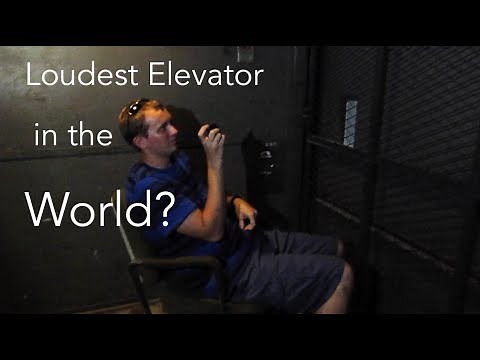 Crazy Freight Elevator at Randolph Hall, Virginia Tech - The Elevator Show