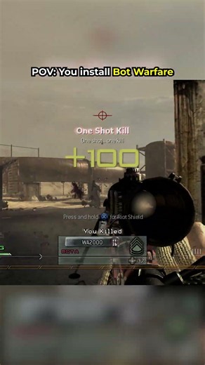 POV: You install Bot Warfare #callofduty #cod #nostalgia
