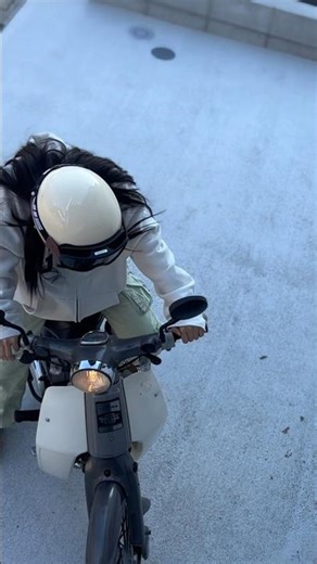 #スーパーカブ #バイク女子 #カブ女子
