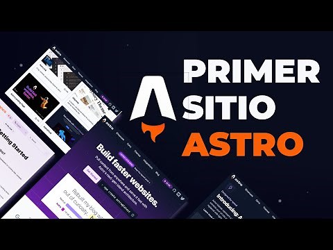 Tu primer proyecto en Astro (Framework de sitios estaticos)