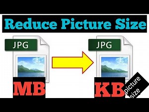 PAANO MABAWASAN O PALIITIN ANG PICTURE SIZE OR MB ng files Or picture?