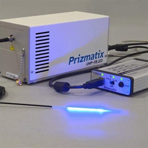 High-Power Fiberoptic LED Light-Source for Photo-NMR Spectroscopy