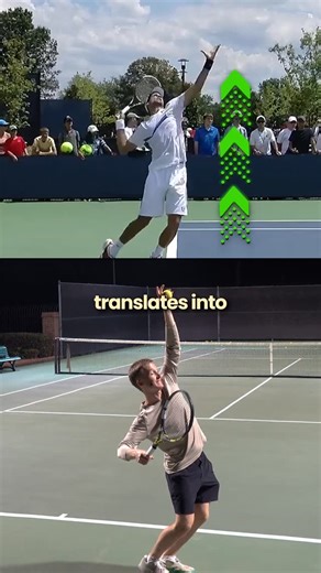 Grant VanderHayden on Instagram: "🔥 Rotate less. Tilt more. The hidden serve power lever = ~45° tilt. Most players rotate early and lose upward power. But when you tilt your trunk about 45° back during your wind‑up, you prime explosive upward force — the secret that becomes the pro drop and that clean, high contact point every big server owns. Here’s how to check it: ✅ Non‑dominant shoulder lifts high (righties = left shoulder up) ✅ Feel your ribs lean slightly back — not crunching sideways ✅ H