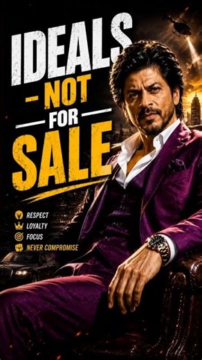 Shah Rukh Khan: Ideals Are Not For Sale #shahrukhkhan #srk #motivation #shorts #viralshorts