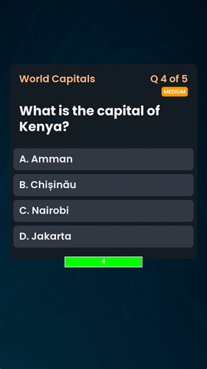 Can You Name These World Capitals? 🌍
