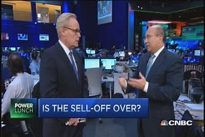 Selloff over? Insana's take