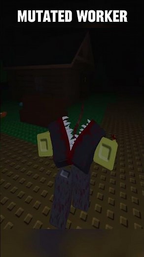 Playing As Mutated Worker - Residence Massacre | Roblox