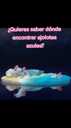 Finding Blue Ajolotes in Genshin Impact - Location Guide