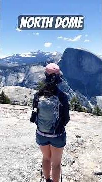 Hiking to North Dome via Porcupine Creek Trail Head // Yosemite National Park #yosemite