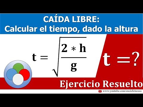 Free Fall - Calculate the time given the height