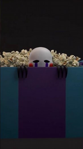 Puppet Popcorn Bucket #fnaf2movie #fnaf #blender #fivenightsatfreddys