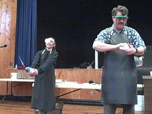 Cornstarch Explosion Science Fair Demo 2009