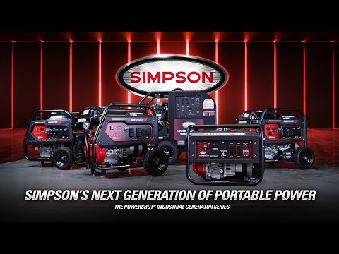 SIMPSON Product Spotlight - PowerShot Industrial Generator Series