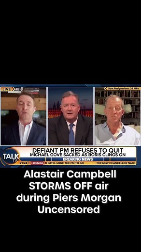 Alastair Campbell had ENOUGH of Douglas Murray and he let Piers know about it #borisjohnson #primeminister #fyp #fypシ