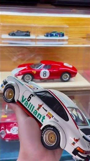 Unboxing Porsche 934 RSR Vaillant livery | 1:18 Scale Model Car #diecastcars #diecast #shorts