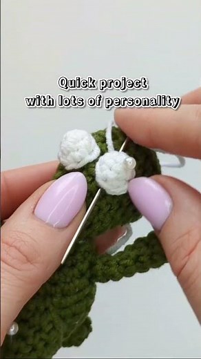 Crochet Mini Dino T-Rex, Easy Crochet Amigurumi dino #crochetdino #dinosaur