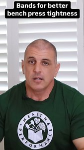 Bands for better bench press tightness. When you struggle with staying tight in the bench press, despite doing all the usual recommendations, try this. #Benchpress #powerliftingtips #powerliftingcoach | Gavin Heward
