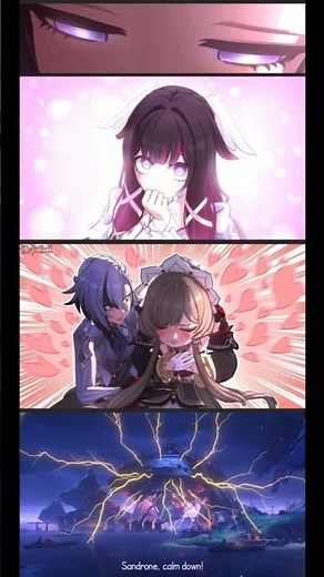 she can't handle it #genshin #genshinimpact #yuri
