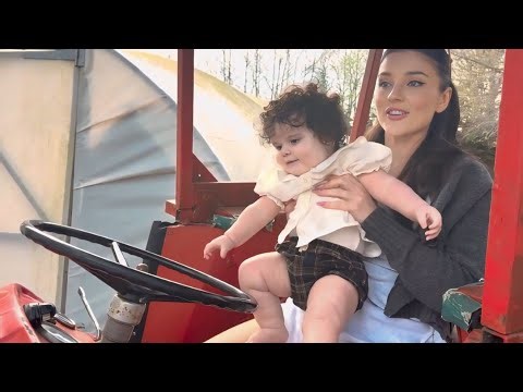 Winnie’s First Tractor Ride 🚜 Turns Tears Into Smiles
