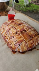 Cheese Stuffed Meatloaf With Loads Of Bacon 🤤 | Taste This