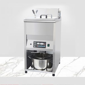 [Hot Item] 30L Stand Computer Industrial Kfc Electric Chicken Gas Chip Deep Fryer with Back Flap Lid