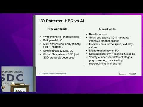 SNIA SDC 2025 - Beyond Throughput: Benchmarking Storage for the Complex I/O Patterns of AI