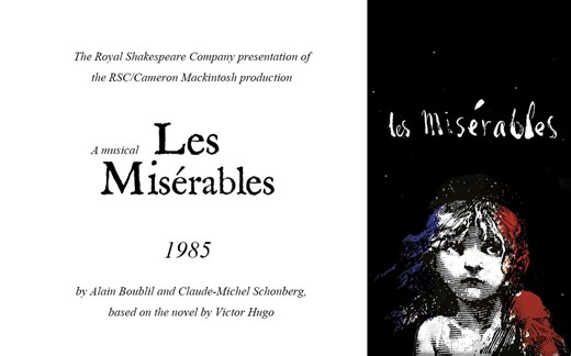【Musical】悲惨世界 Les Misérables (1985) [Full Score]