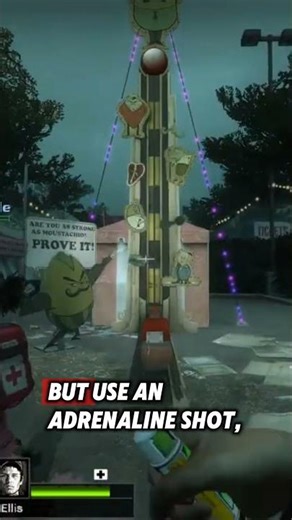 L4D2 SECRET: Can you beat the Strength Test? 🎡👊 ​#l4d2 #left4dead2#darkcarnival #secrets #tutorial